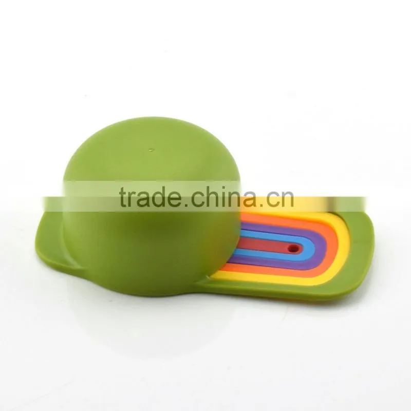 6pcs Colorful Measuring Cups And Measuring Spoon Set