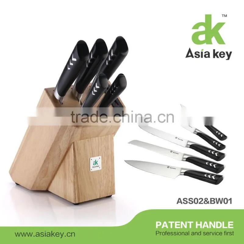 New Design 6pcs Japanese Knife Set With Fashional Stand