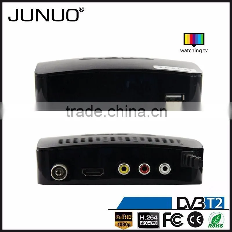 JUNUO shenzhen manufacture Best quality low price 1080p HD mstar 7t01 dvb-t2 tv decoder set top box Georgia