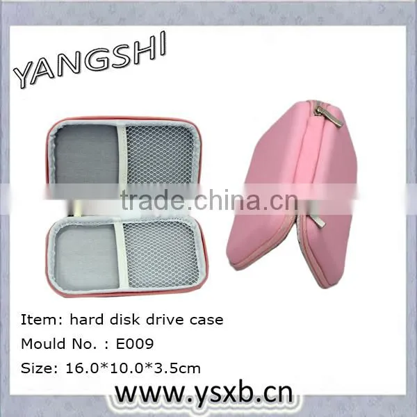 Innovative multicolour fashion hard drive external bag