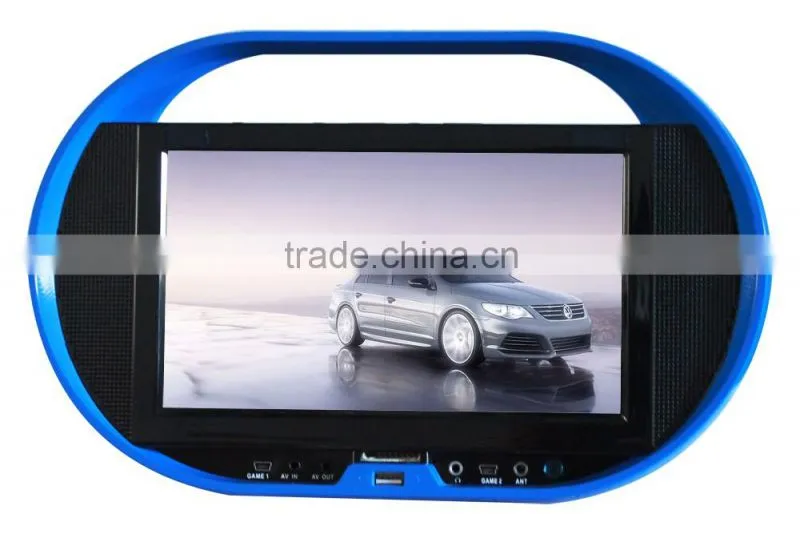 7''-12" portable dvd player with stereo speaker