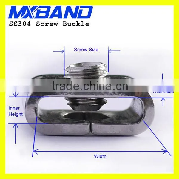 Stainless Steel Screw buckle