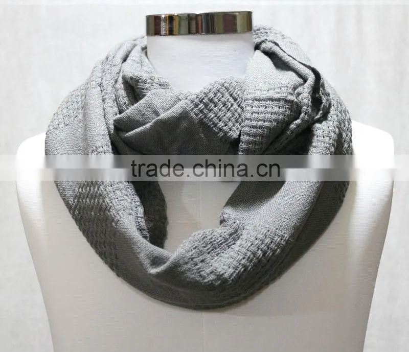 winter loop shawls infinity acrylic scarves