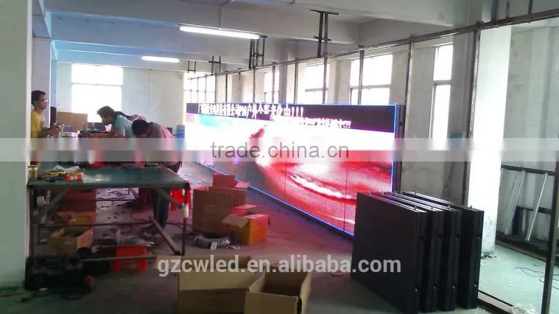 Guangzhou supplier easy movable best performance p7 outdoor full color led video stage rental display screen