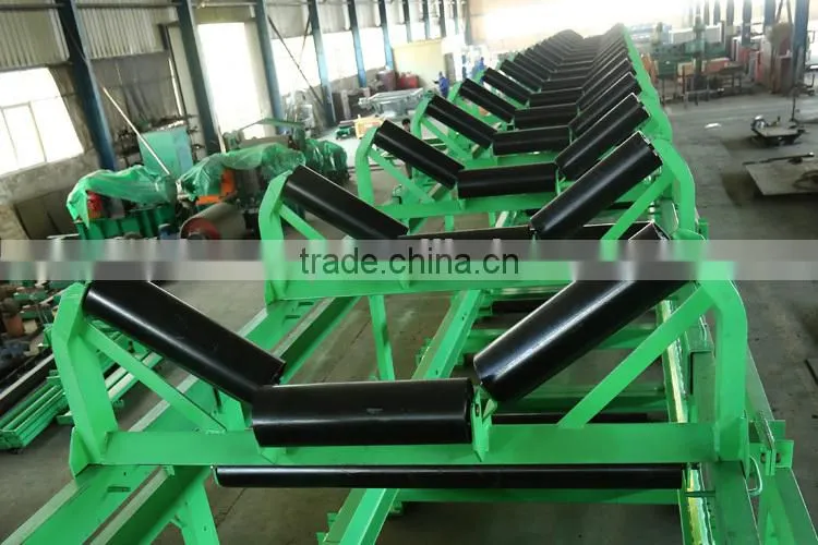 Steel conveyor roller for cement coal port industry