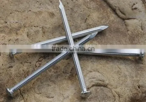 Galvanized concrete steel nail
