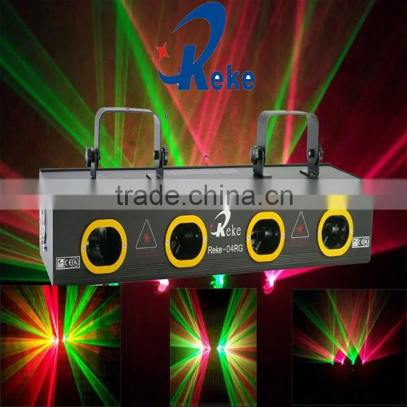 250mW four lens double green&red stage lighting projector