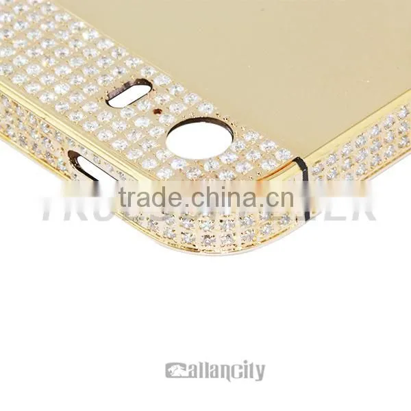 rose and black funda for iphone gold plated for iphone 5s 24kt gold housing