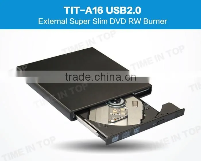 USB2.0 GU90N slim Laptop DVD Burner drive for laptops