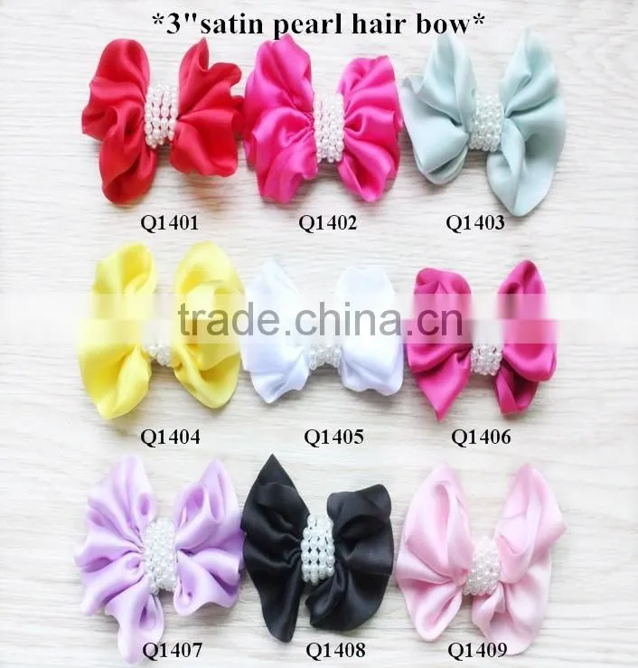 New Hot Sale!! 12*10cm shiny hair bowfor chirdren hair decoration
