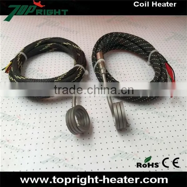 Coil heating element Hot runner heater with stainless steel304 heating products