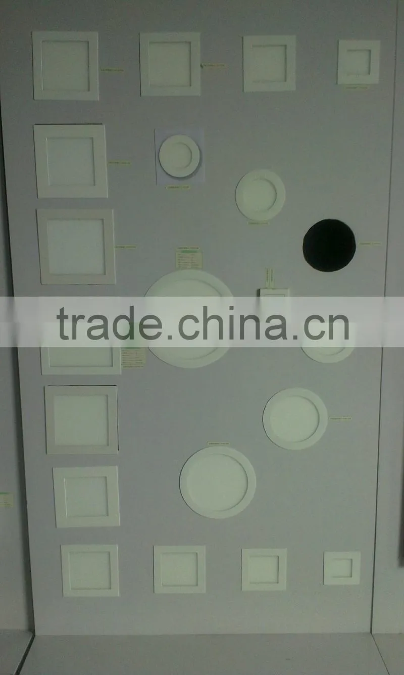 18w Dia 240mm recessed ceiling light led panel
