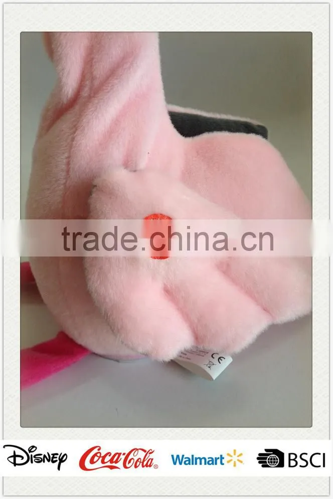 Animated Plush Toy Pink Flamingo Decorations