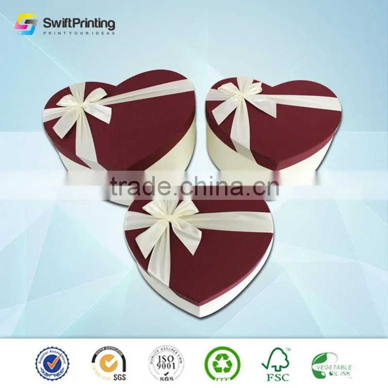 Bottom price promotional handle corrugated box china printing