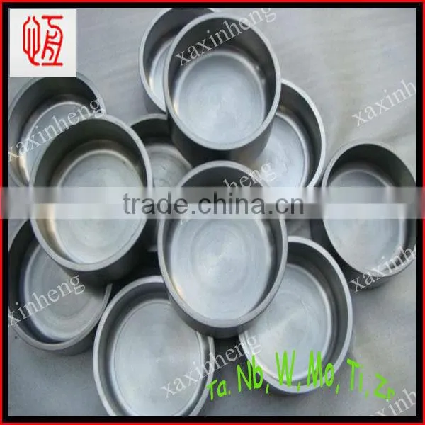 pure wolfram crucible for gold melting