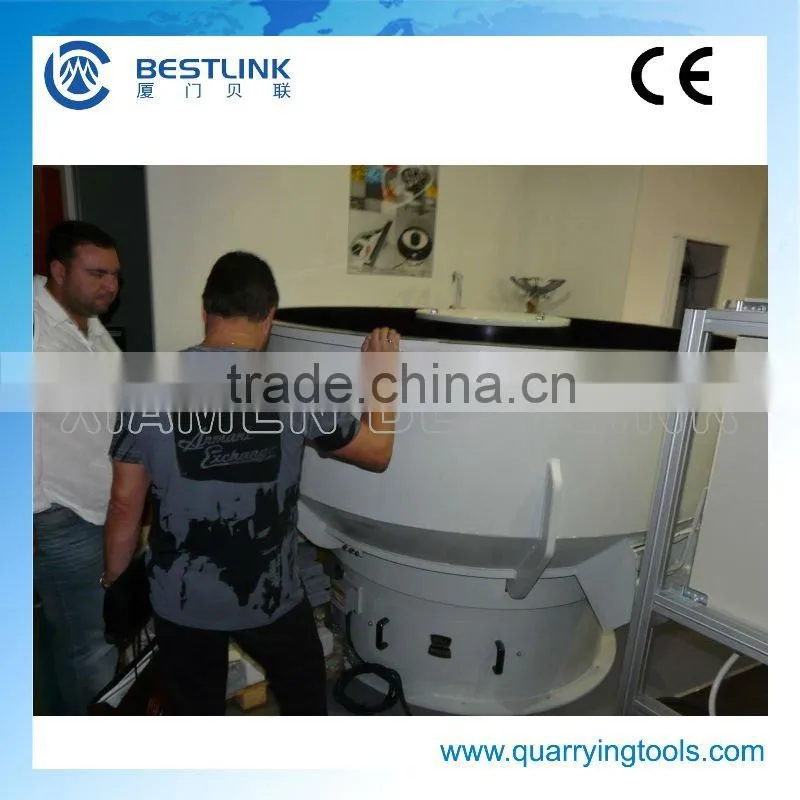 Vibratory Finishing Mosaic polishing machine for marble granite and limestone