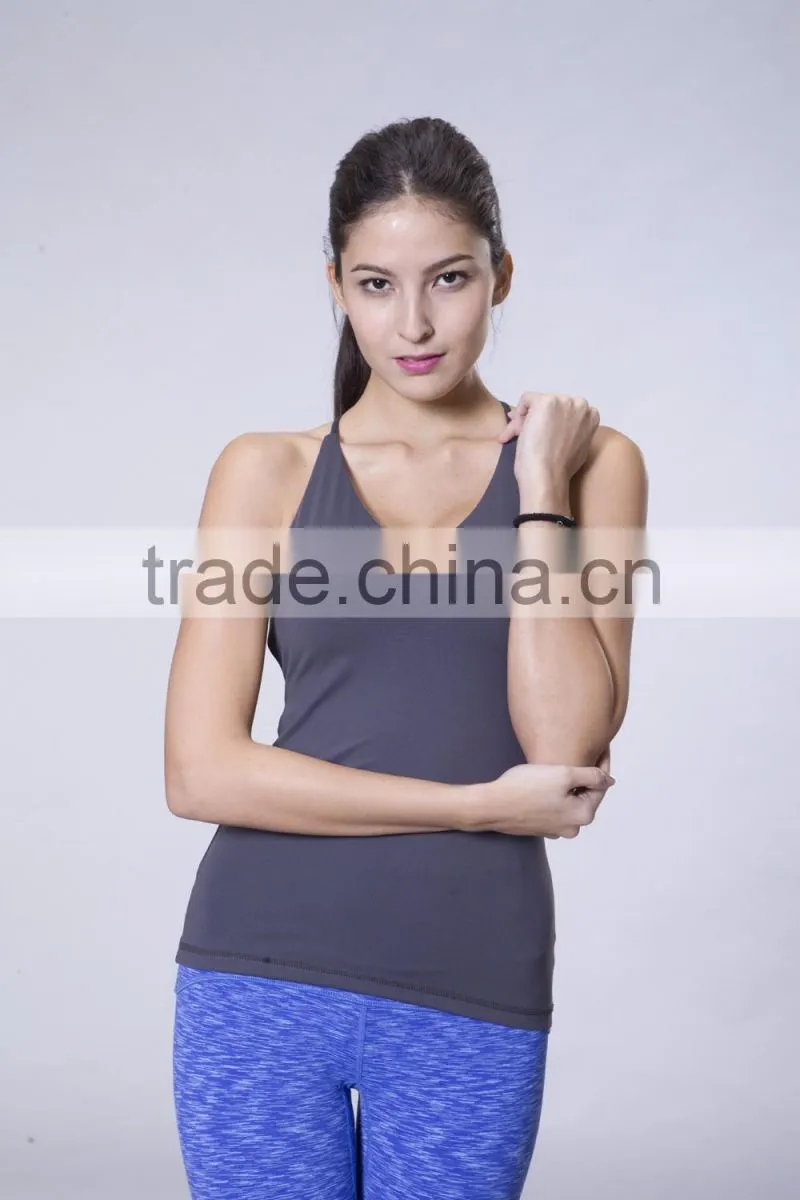 Women Sexy Tank Yoga Workout Fitness Wear Sports Top