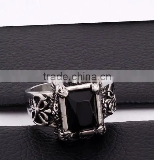 Fashion Wedding Rings For Men Stainless Steel Jewelry(JR10031)