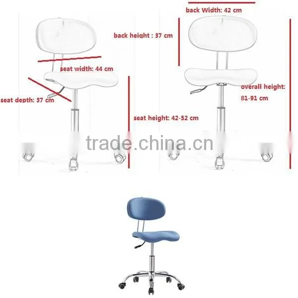 New Blue/Black Fabric Ergonomic Children Computer Chair, Child Study Chair, Kids Playing Chair