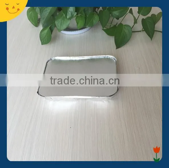 Small rectangle aluminium foil food container price