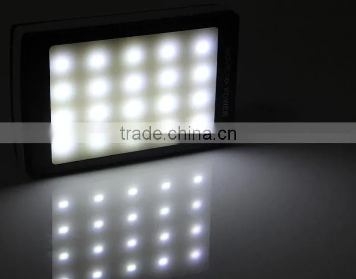 solar led camping lantern with mobile charging solar panel
