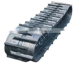 PC55MR-2, PC55 excavator rubber track shoe 500x90x52 combine harvester rubbercrawler