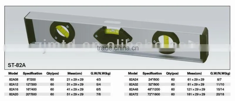 Spirit Level Construction Hand Tool/ Measuring Tool