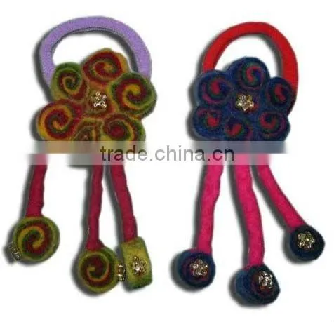 Felt Ball Hair Band