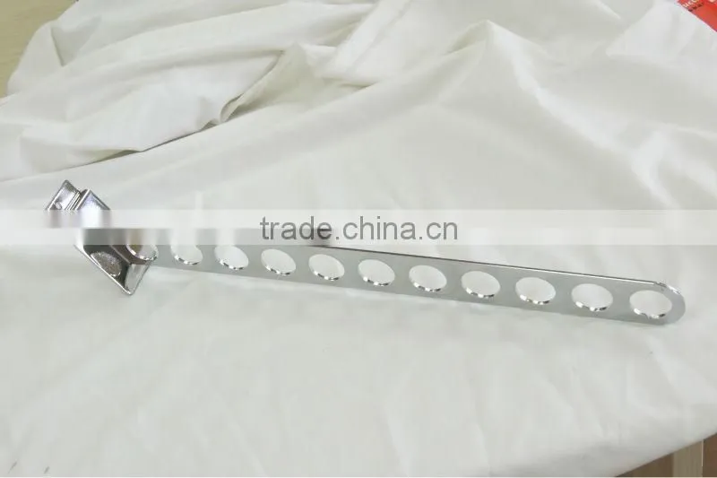 Foshan factory chrome waterfall 11 holes metal retail display