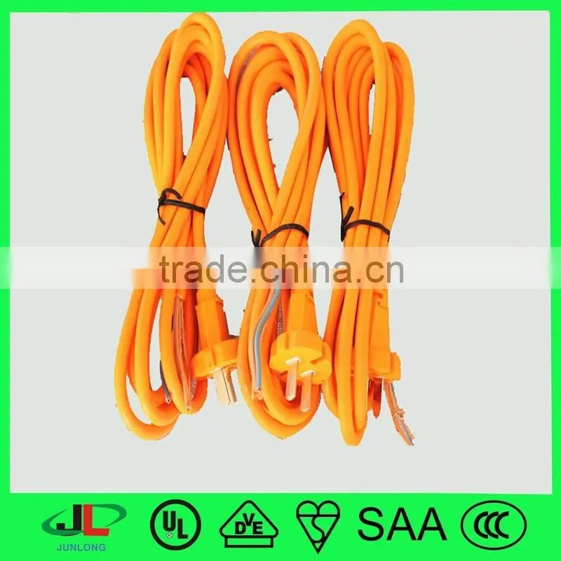 CCC approved Chinese 2 pin male freeze-proofing Plug with CCC freeze-proofing cable