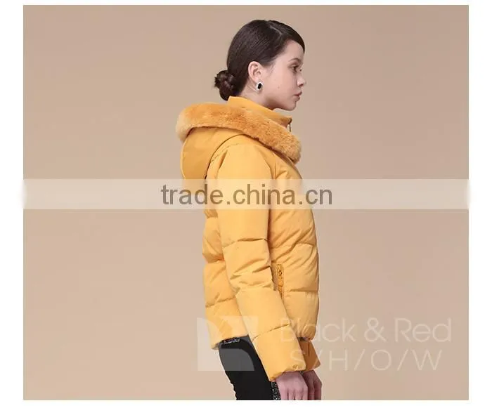woman besutifle foldable duck down jacket for sale