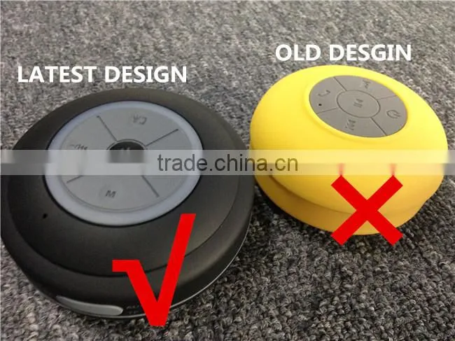 2015 Latest waterproof bluetooth speaker mini portable wireless speaker