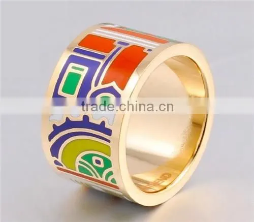 New design wide stainless steel enamel ceramic raschig ring