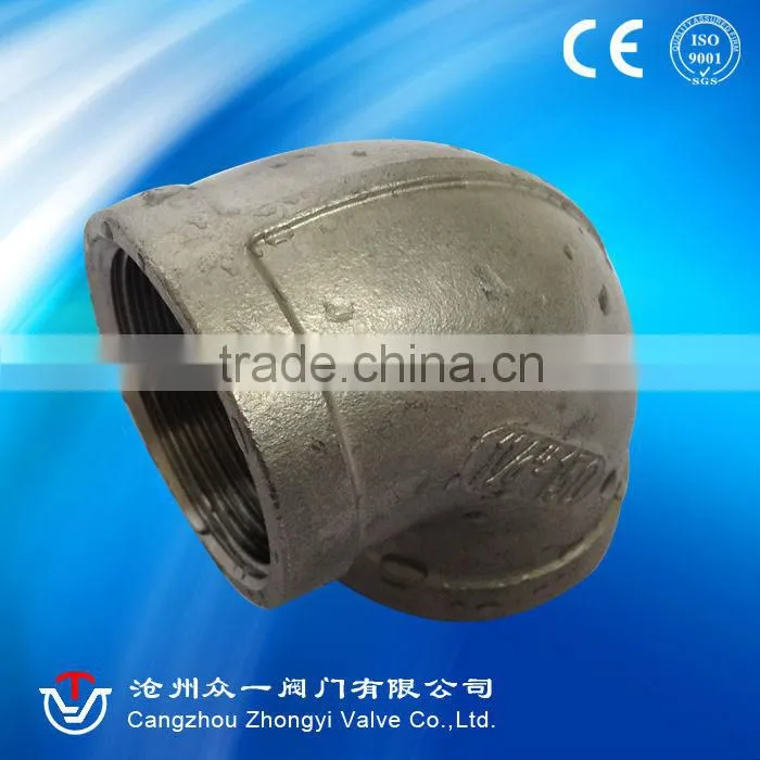 Standard 304,201 stainless steel threaded pipe fittings