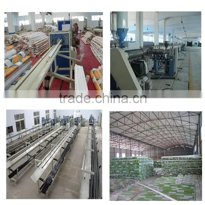 Hot water supply white green color PPR pipe