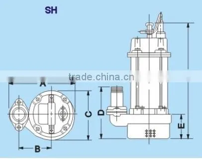 Submersible High Head Pump SH-112N, SH-132N