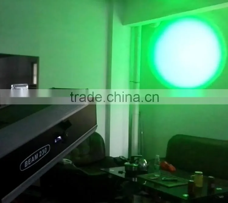 CE LVD EMC FCC Gobo Color 7R 230w LED Zoom Follow Spot Light