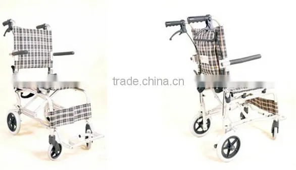 Rehabilitation Therapy Supplies Topmedi Mini easy-carry wheelchair