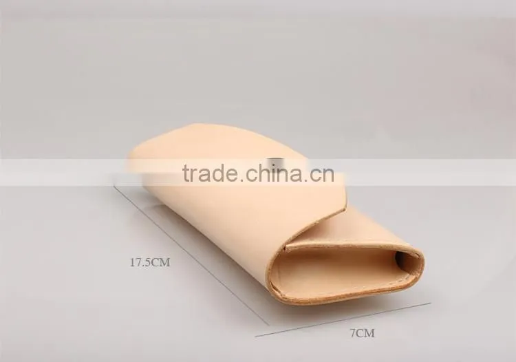 Leather sunglass packaging Industrial Use and Accept Custom Order small case/bags