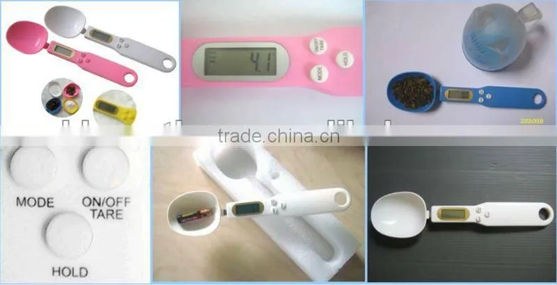 Electronic plastic spoon 0.1g