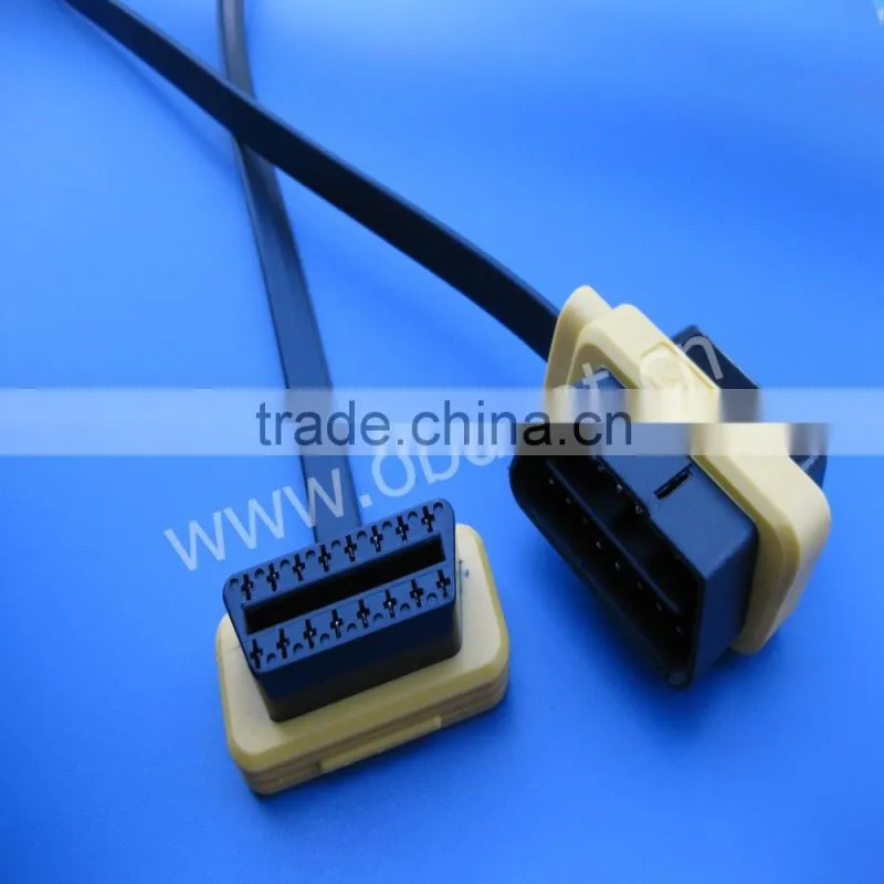 New arrived Custom OBD Flat wire for GPS tracker