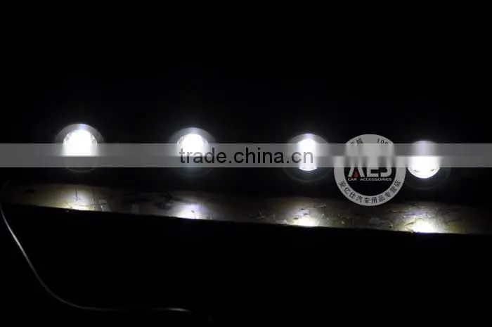 Brand New LED Daytime Running Light, two colors available--silver & black, easy shapes DIY