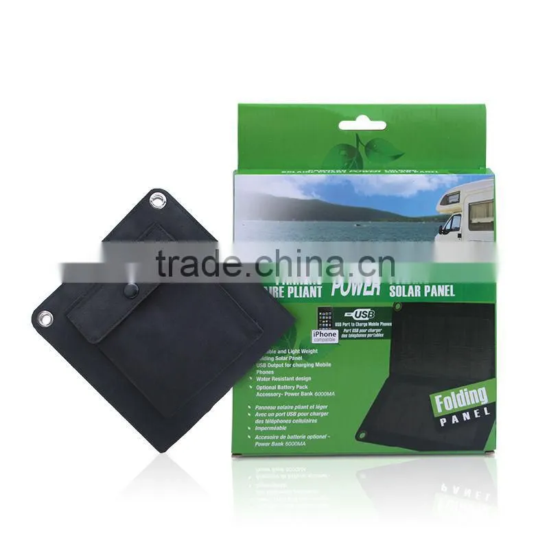 7W Folding Solar Panel solar charger for GPS