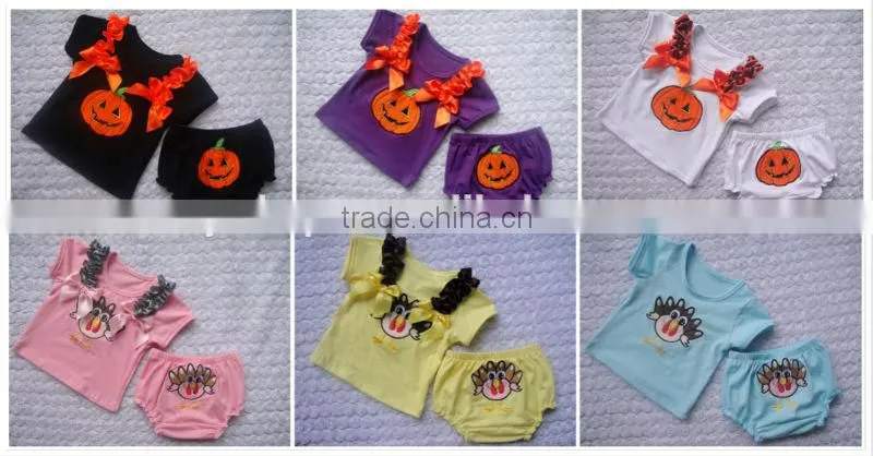 New design fashion baby frock designs for thanksgiving