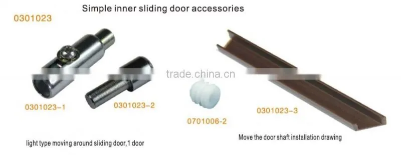 sliding door accessories for light type moving around sliding door