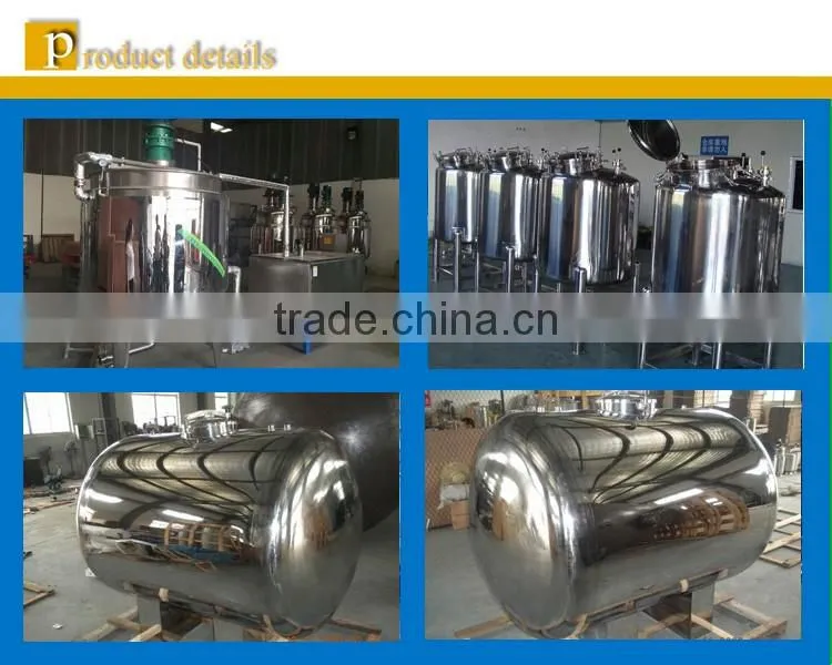 Factory supply vertical stainless steel water storage tank