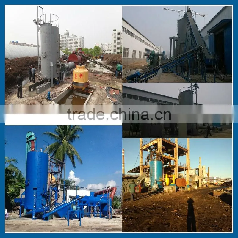nut husk gasification power generation