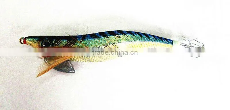 squid jig lure with hooks