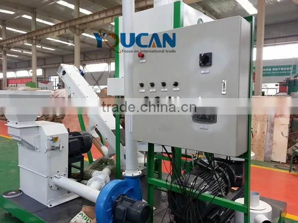 Youcan good performance wood pellet production line/wood pellet milling machine/poultry feed pellet plant