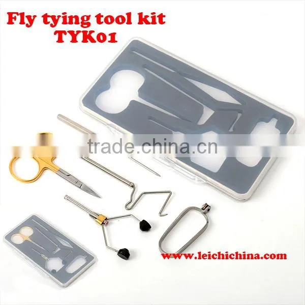 hardened-steel jaws fly tying tool vice